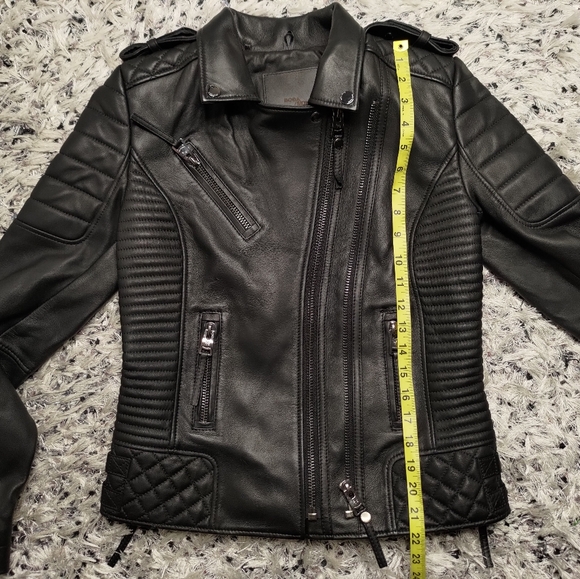 NWOT Kay Michaels: Union Jack Leather Jacket unisex - Picture 9 of 13